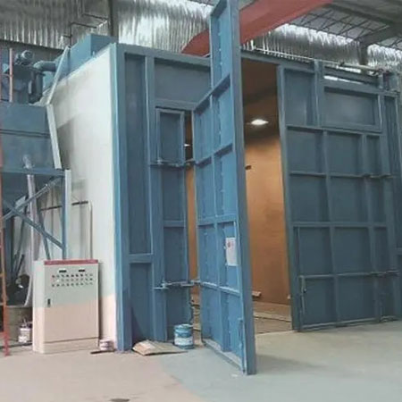 朝阳气力回收喷砂房的工作原理、优点和应用场景