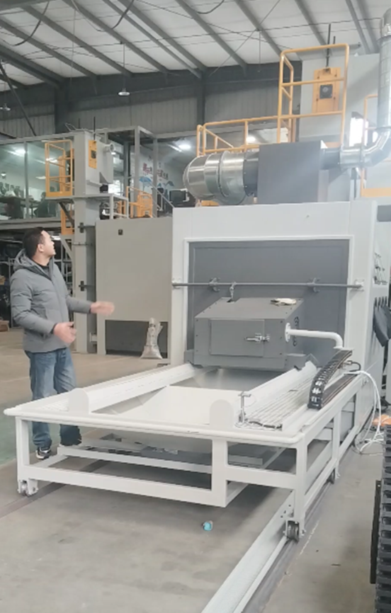 朝阳喷砂机在汽车制造中的表面处理应用