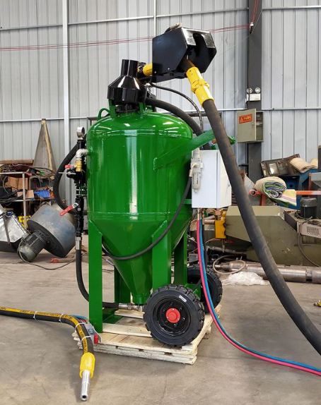 朝阳移动式喷砂机 户外施工效率翻倍