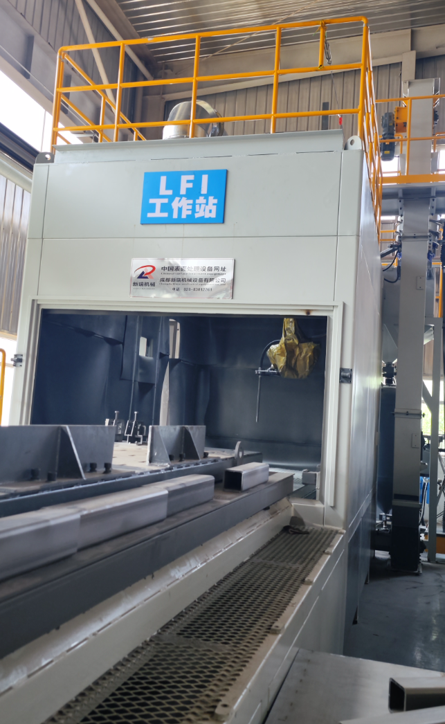 朝阳喷砂机自动化改造 提升生产线产能