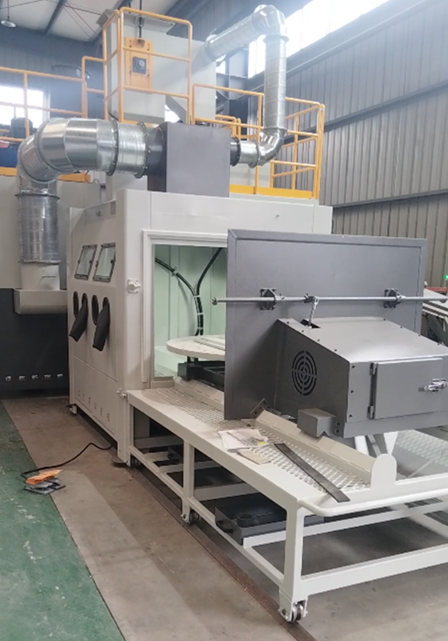 朝阳手动喷砂机 vs 全自动喷砂机 性价比对比